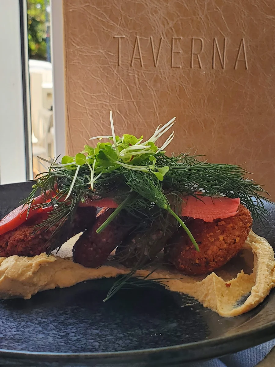 Beetroot Falafel, Taverna