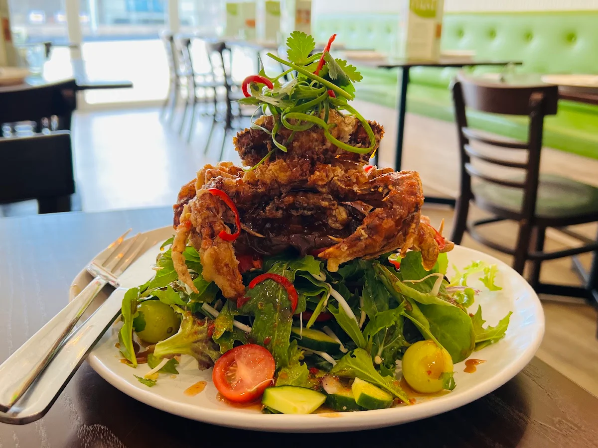Chilli Sof Shell Crab, Springwood Thai Kitchen