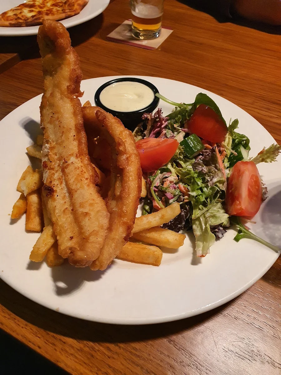 Fish and Chips, The Royal Hotel QBN