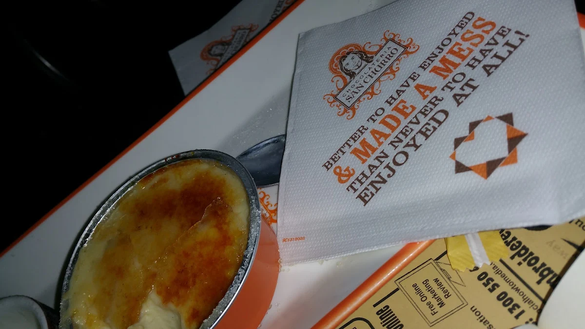 Creme Brulee, San Churro Sunshine Plaza