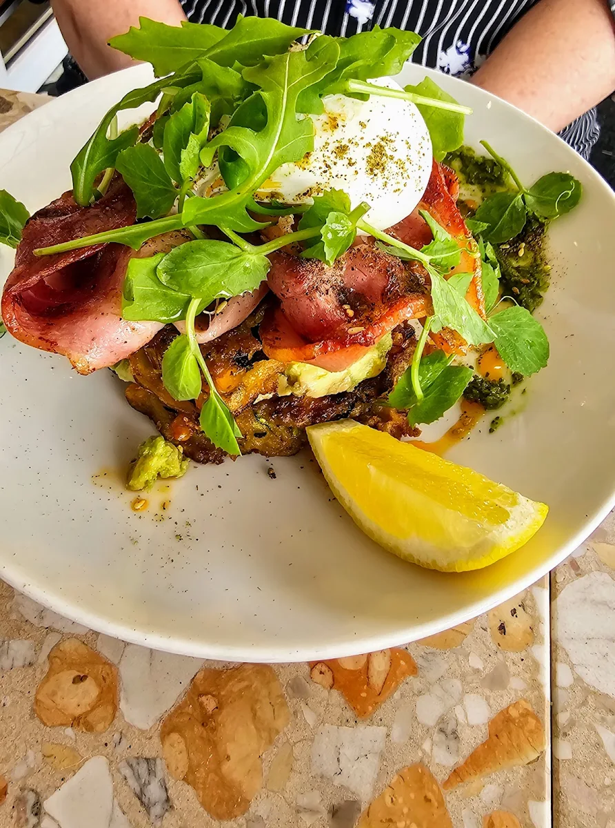 Spring Corn Zucchini Fritters
