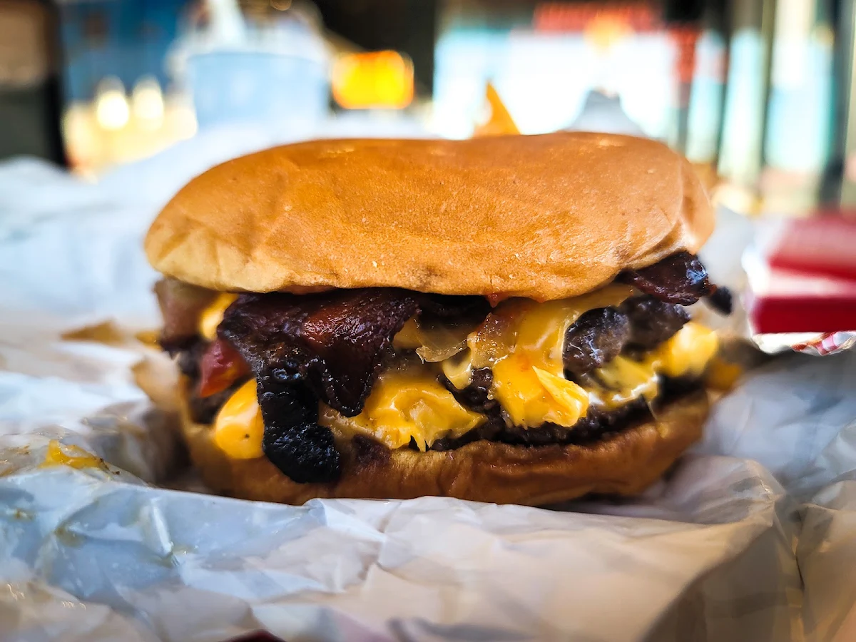 Cheese Burger with Bacon