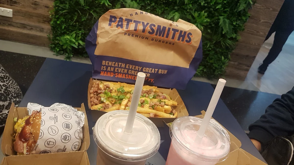 Pattysmith Burger Combo, Pattysmiths Bellbird Park