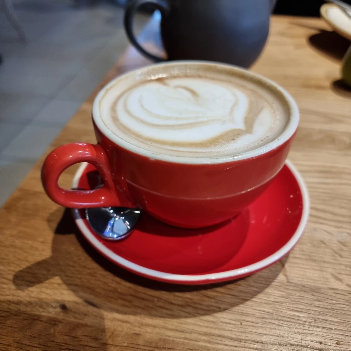 Flat White, Caffe Cherry Beans