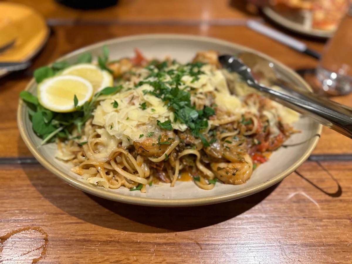 Linguine Gamberoni