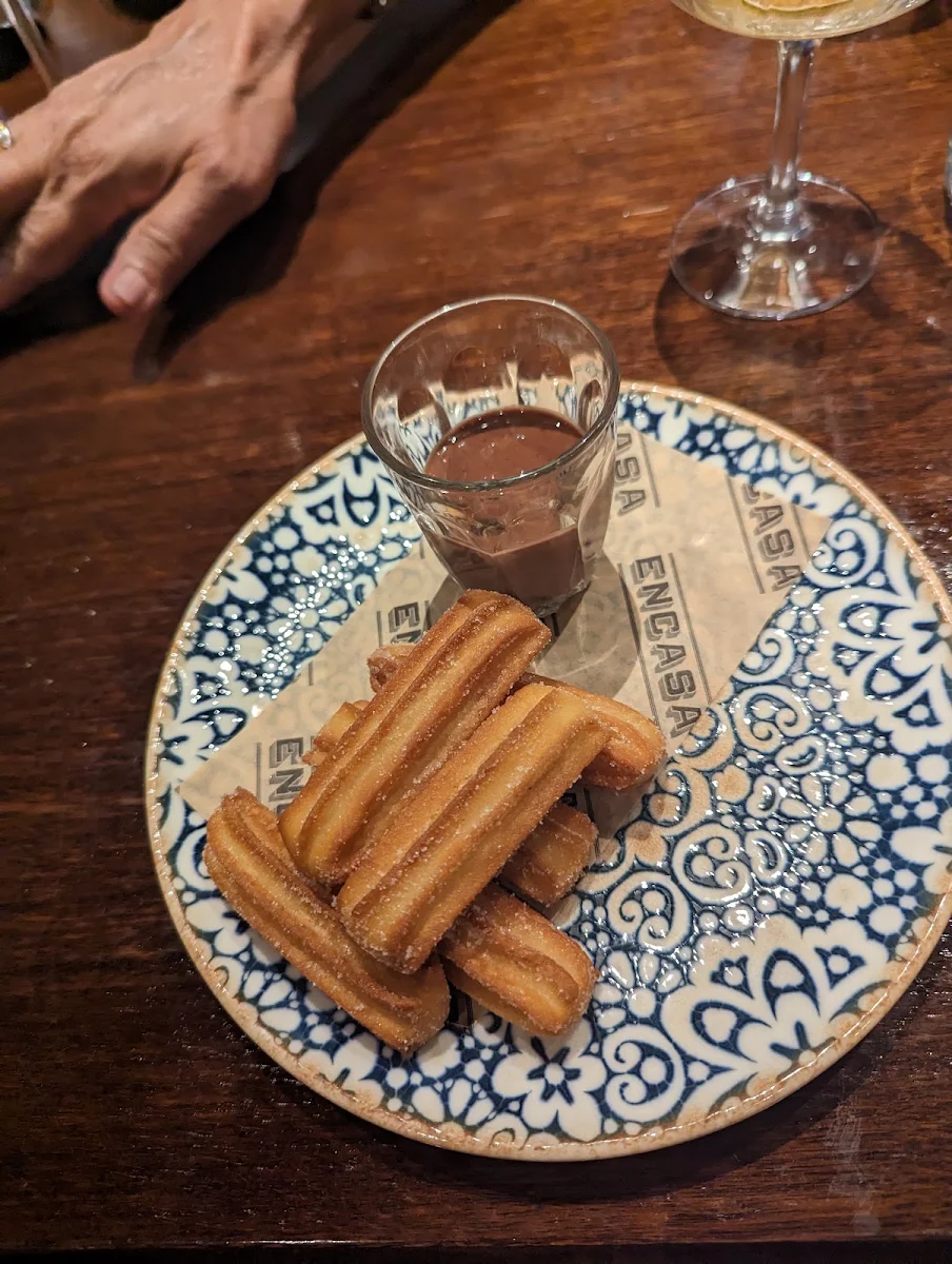 Churros with Chocolate