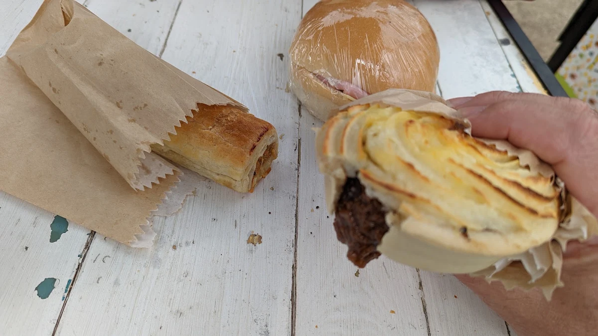 Potato Pie Sausage Roll Salad Rolls