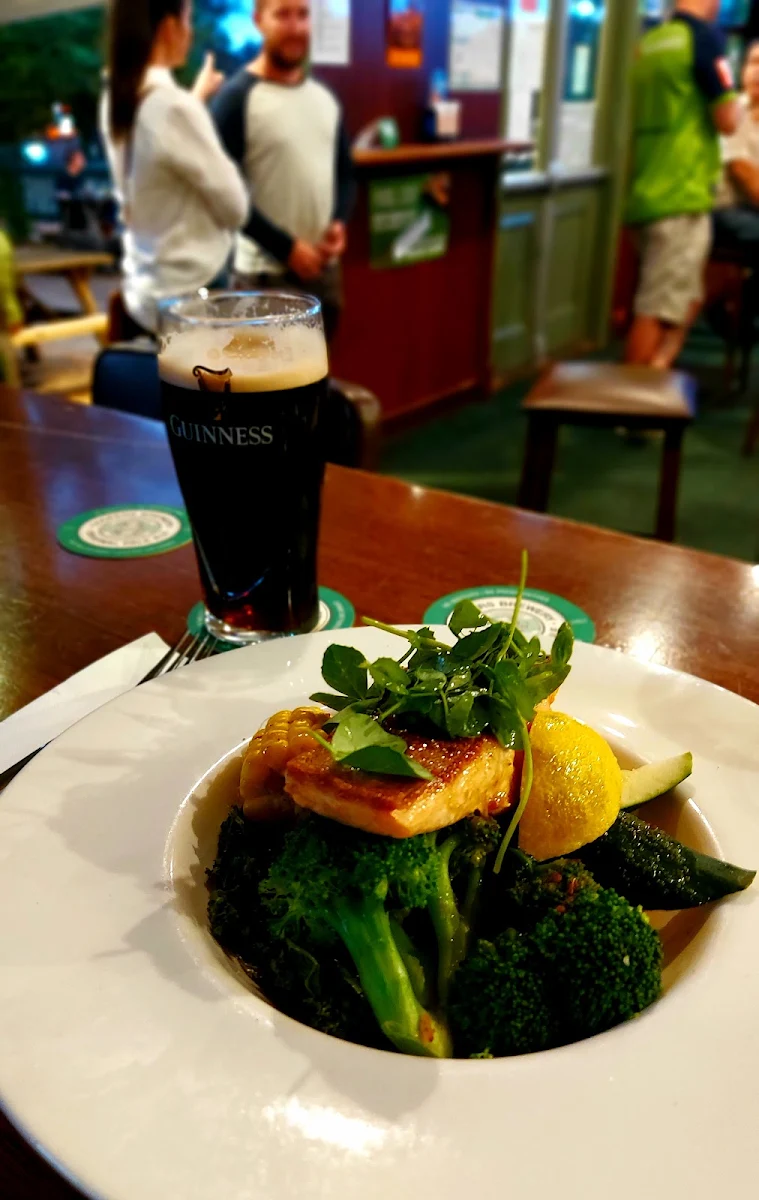 Salmon & Vegetables, The Oriental Hotel Springwood