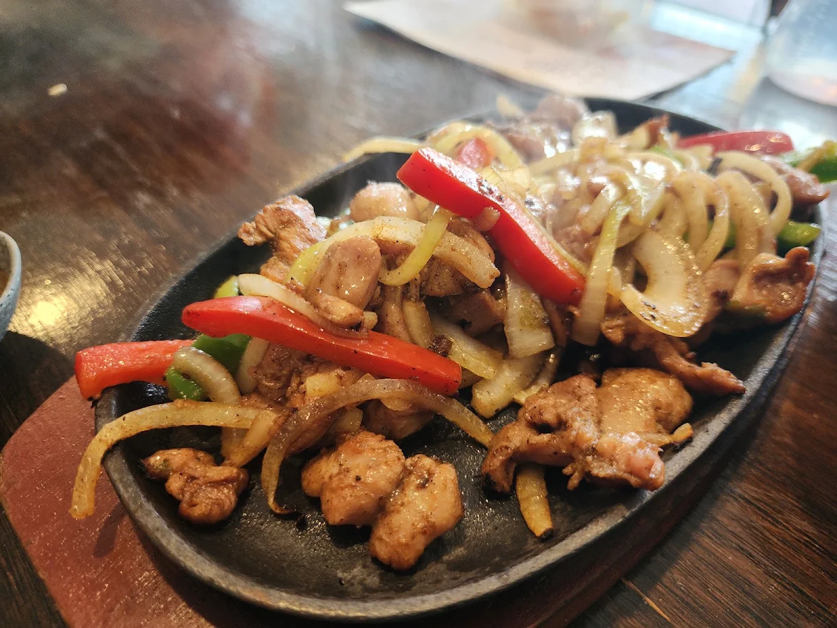 Chicken Fajitas Sizzling Plate