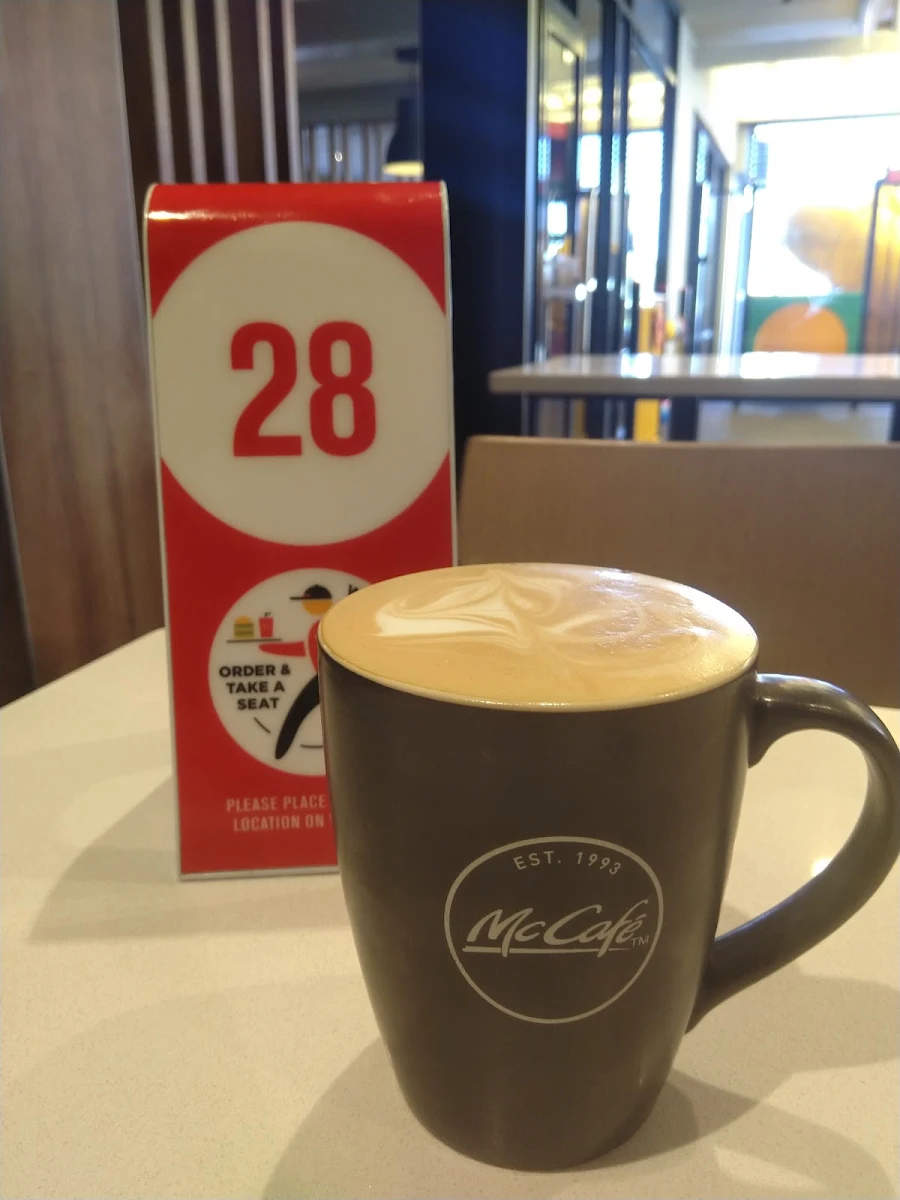Latte, McDonald's Golden Grove