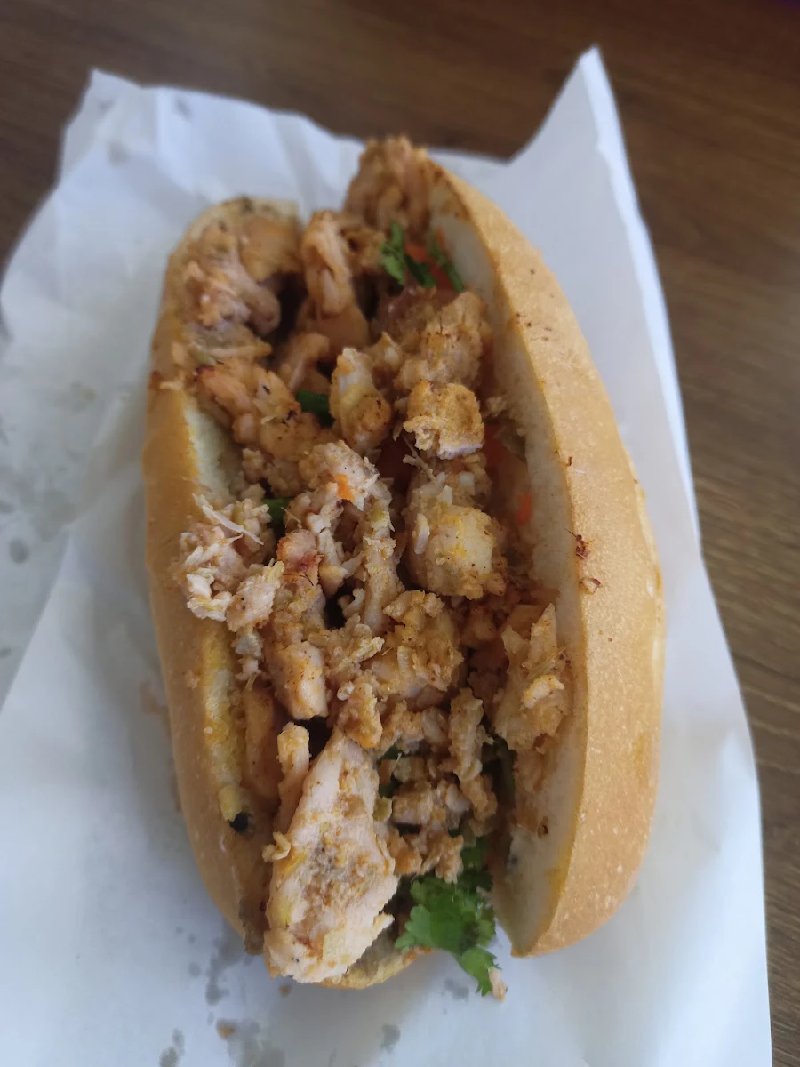Lemongrass Chicken Banh MI