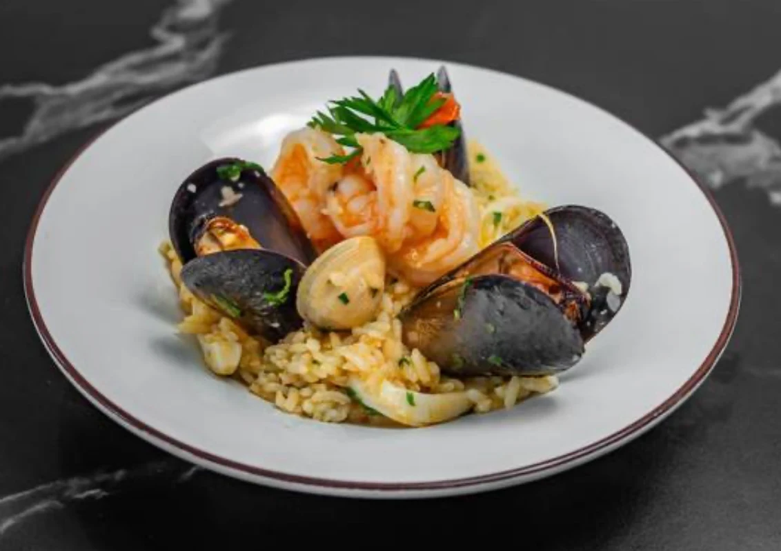 Pescatora Risotto, pasta piatto
