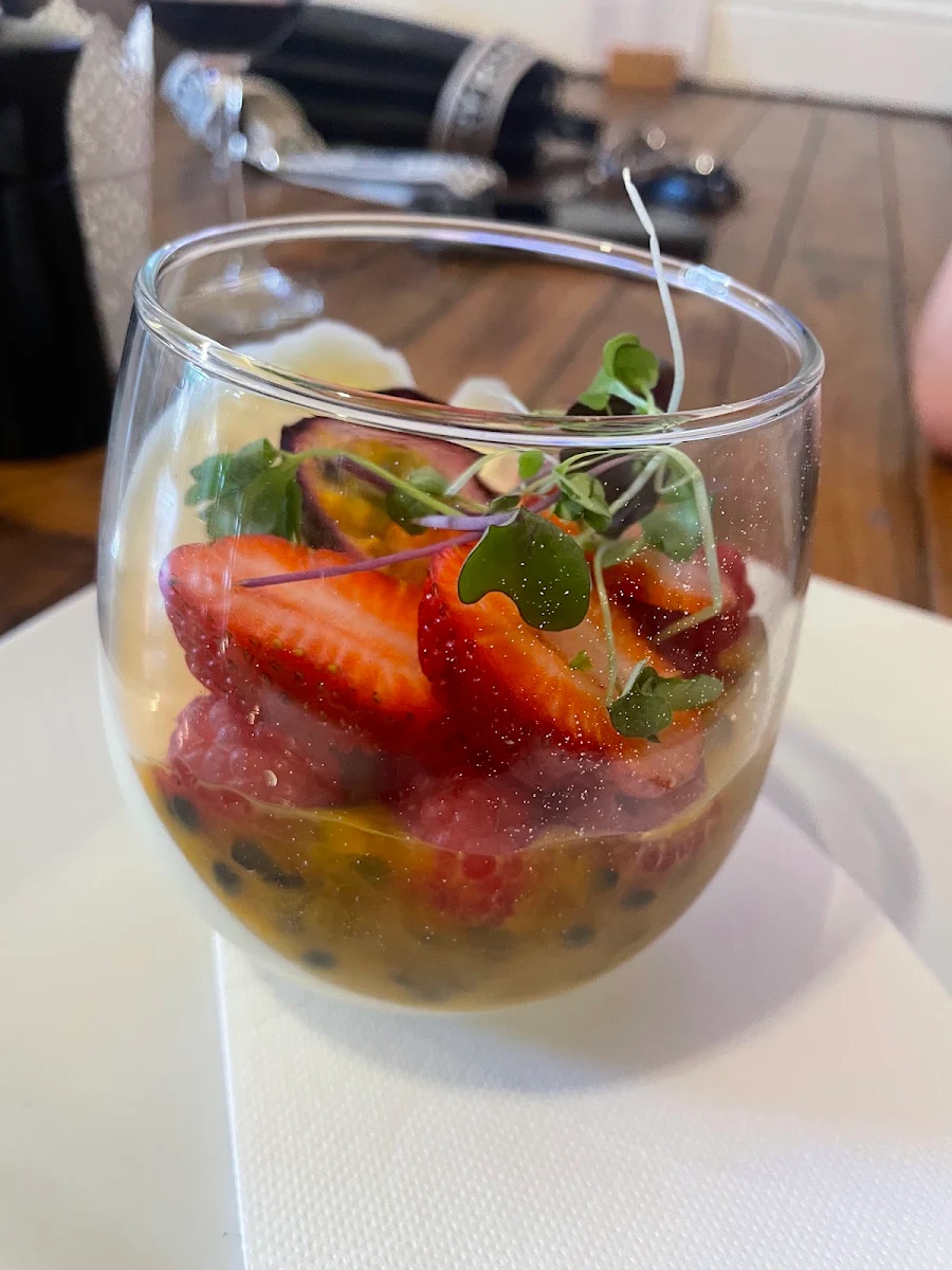 White Chocolate Pannacotta