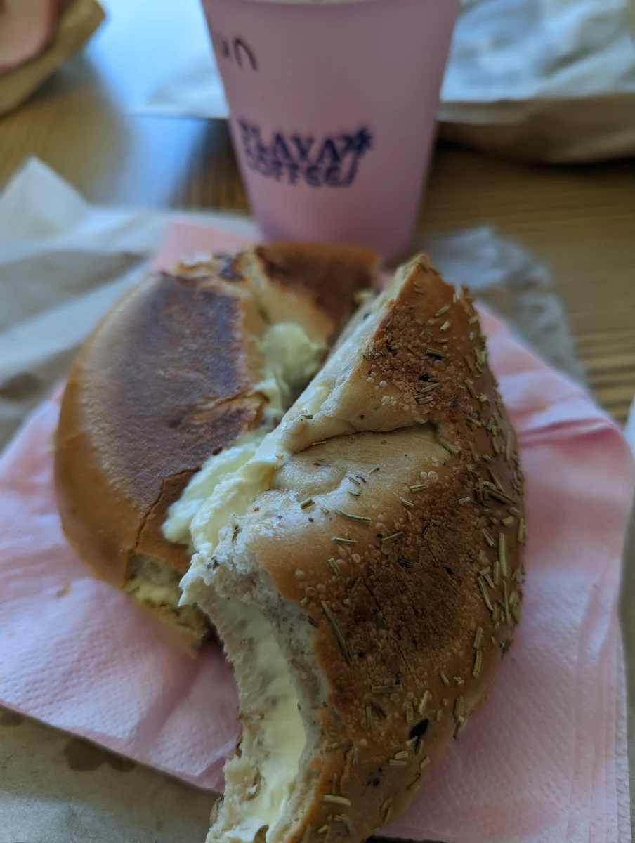 Reuben on Rye Bagel