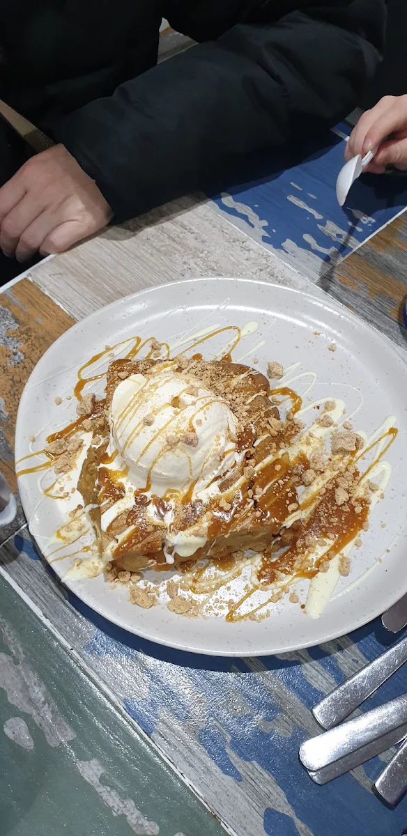 Banoffee Waffle Stack, Lickits Frozen Custard