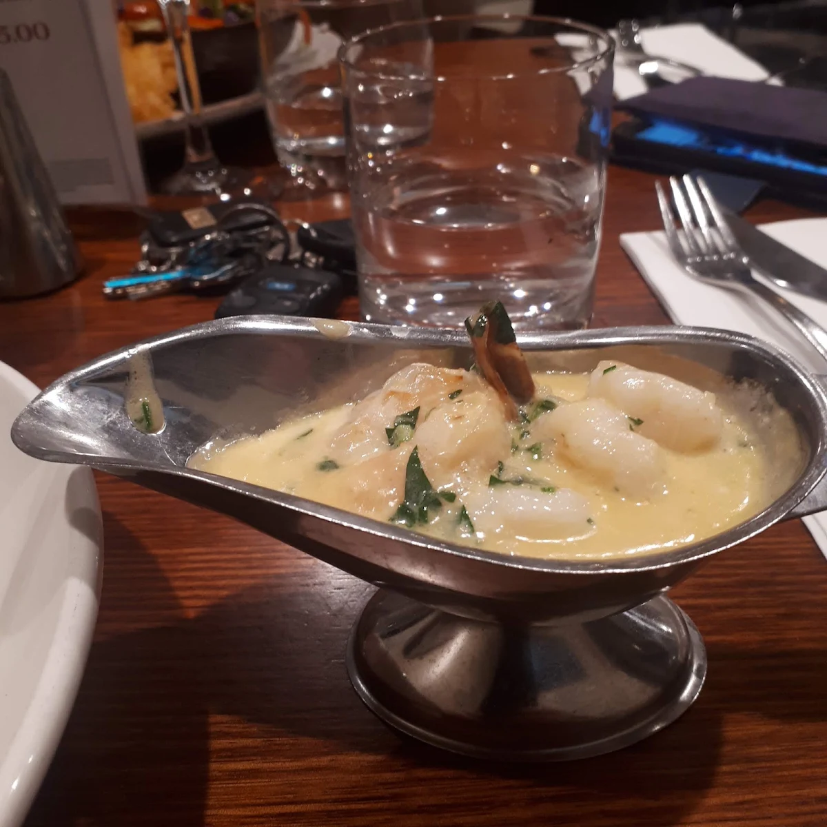 Prawns in Garlic Sauce