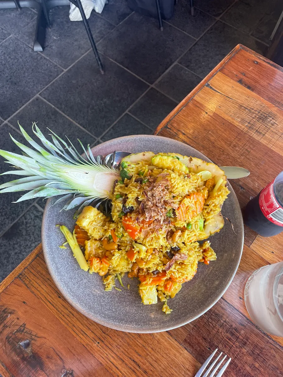 Pineapple Fried Rice, Thai Thyme Erina Fair Restaurant