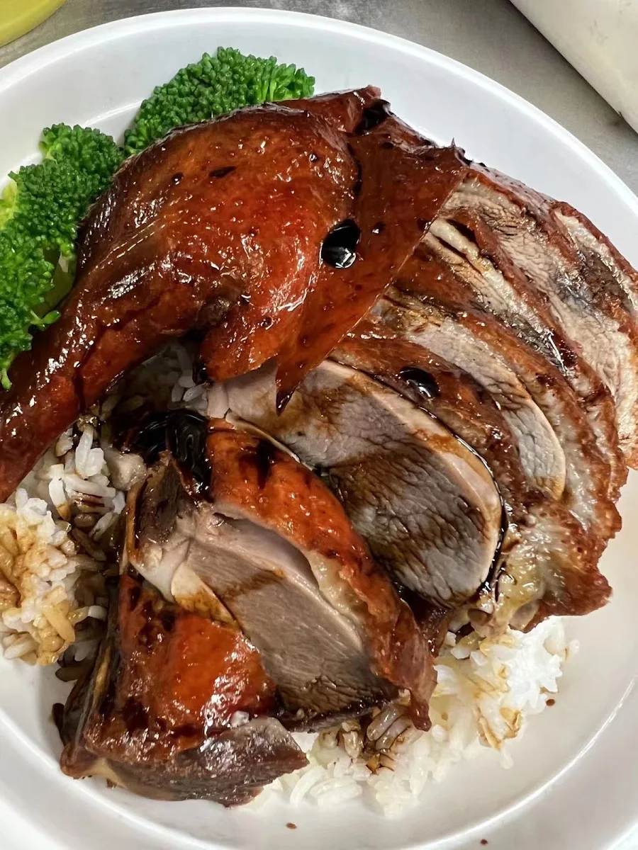 Cantonese Roast Duck on Rice