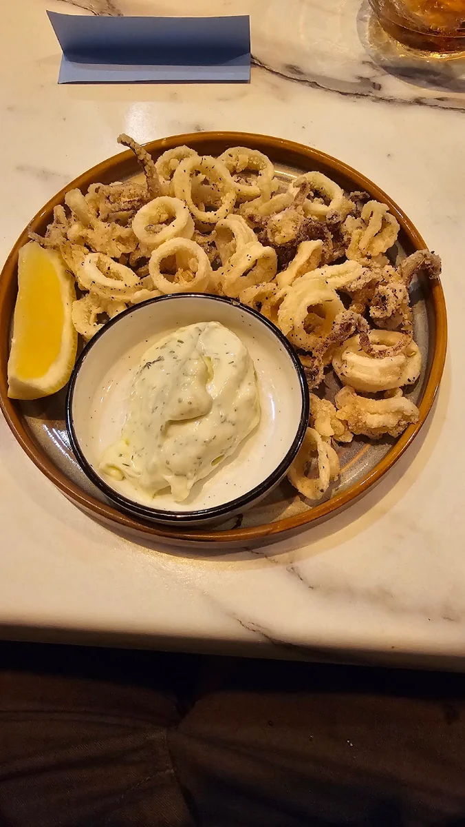 Calamari and Chips