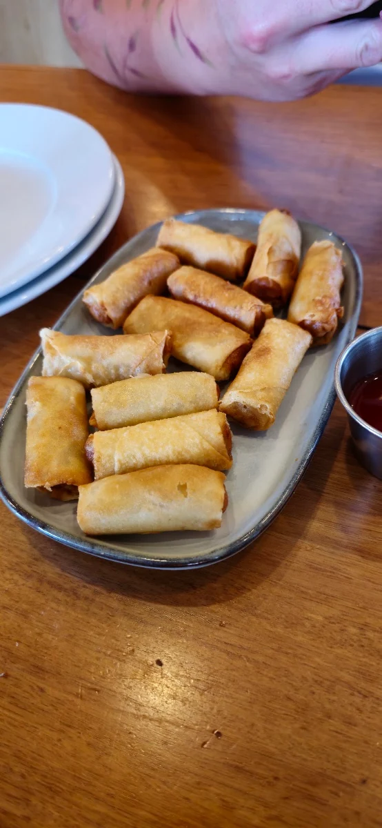 Spring Rolls, Pinoy Grill N Chill