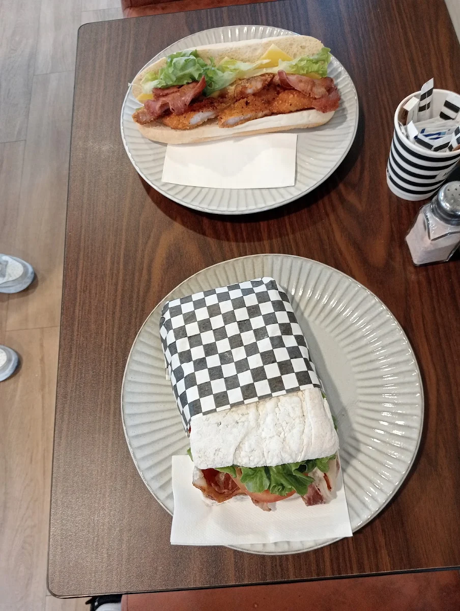 blt Flatbread & Caesar Roll, Coffee & Co No.7 Springwood