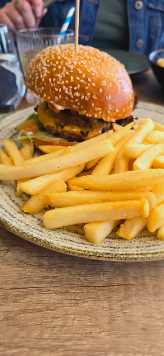 Beef Burger with Truffle Mayo