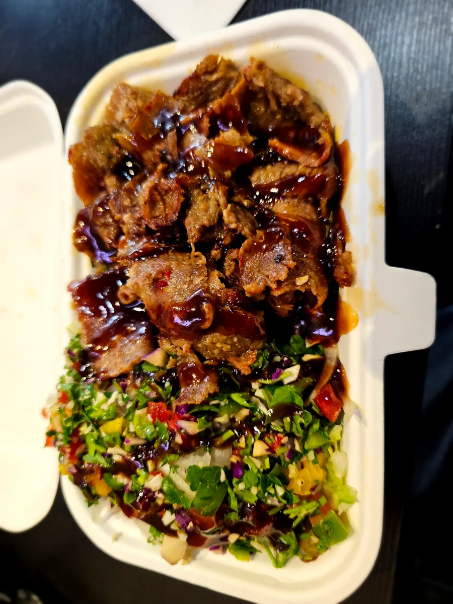 Beef and Lamb Kebab Plate