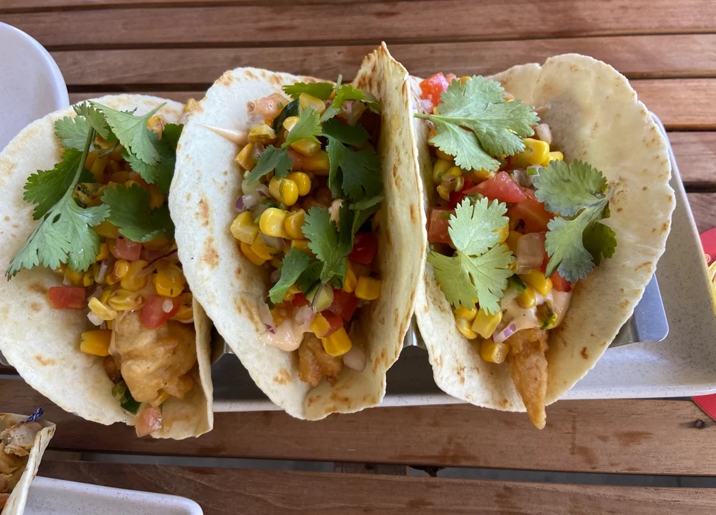 Fish Tacos, Slipstream Brewing Social House