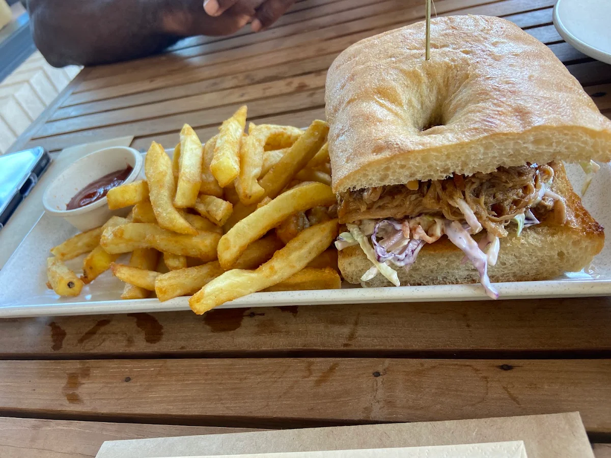 Pulled Pork Sandwich, Slipstream Brewing Social House