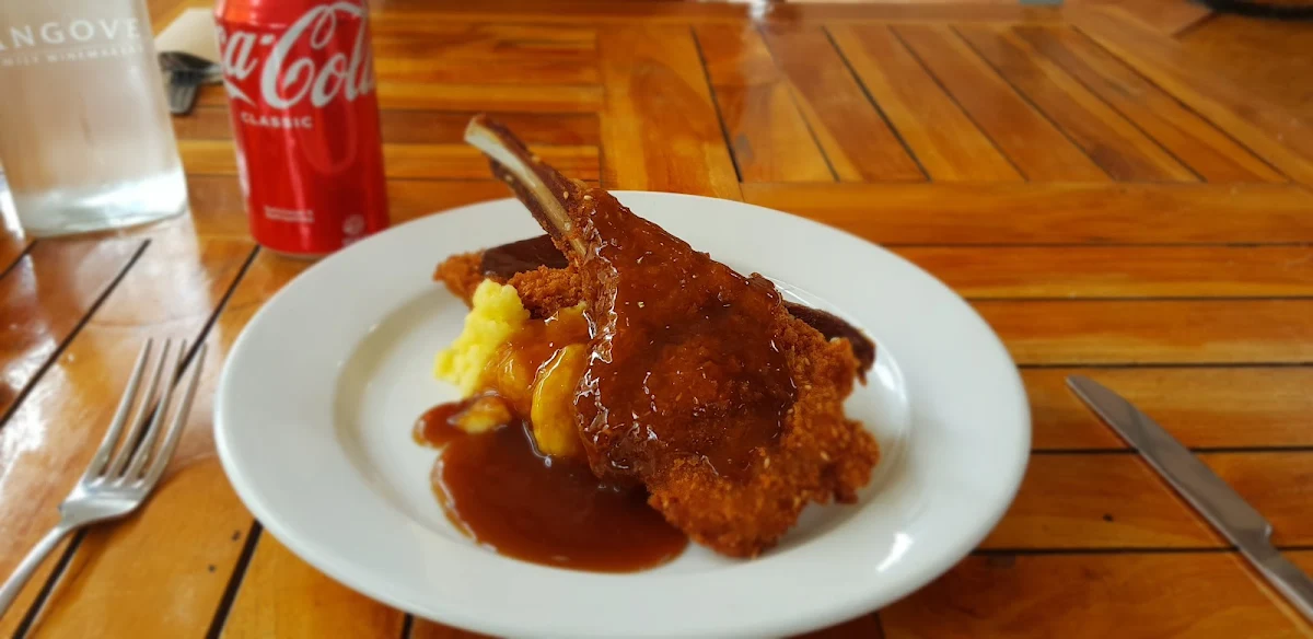 Lamb Cutlets with Mashed Potatoes, Bago Tavern
