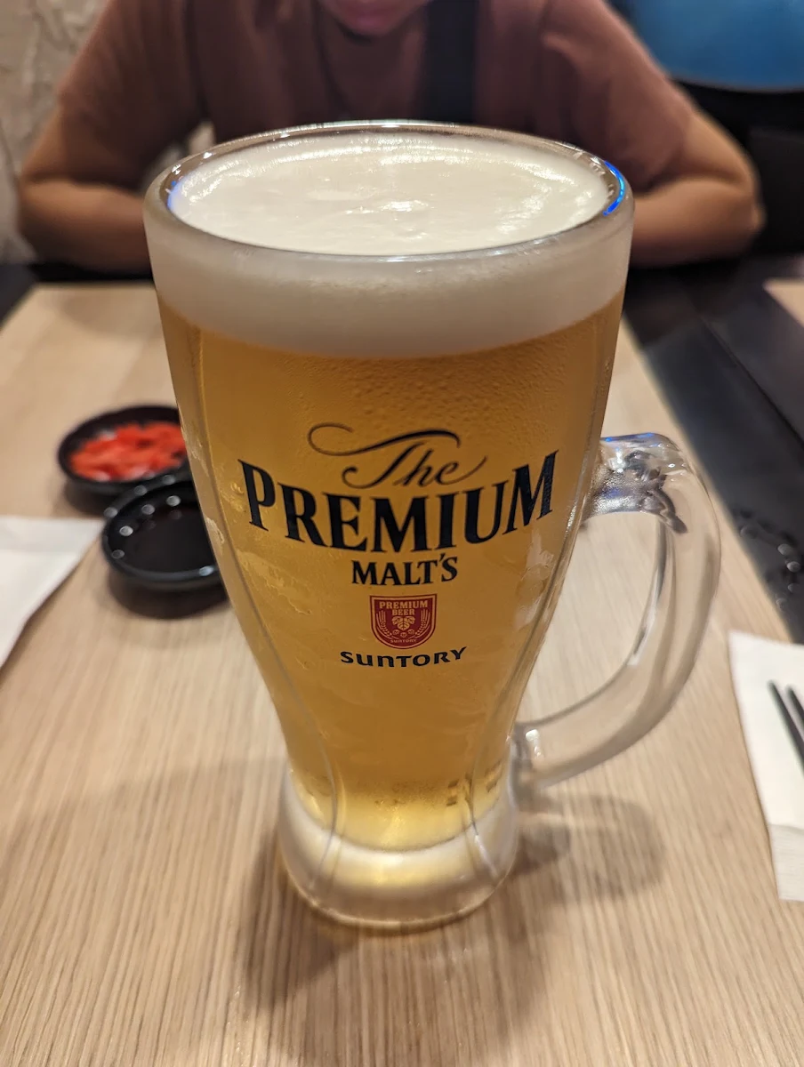 Suntory Premium Malts Draft Beer