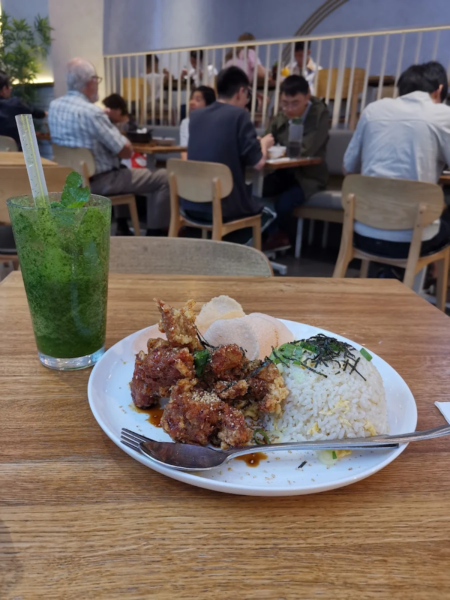 Fried Fish Rice