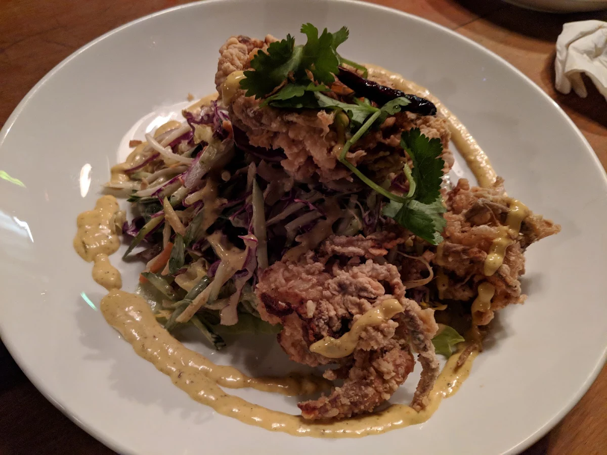 Soft Shell Crab Salad