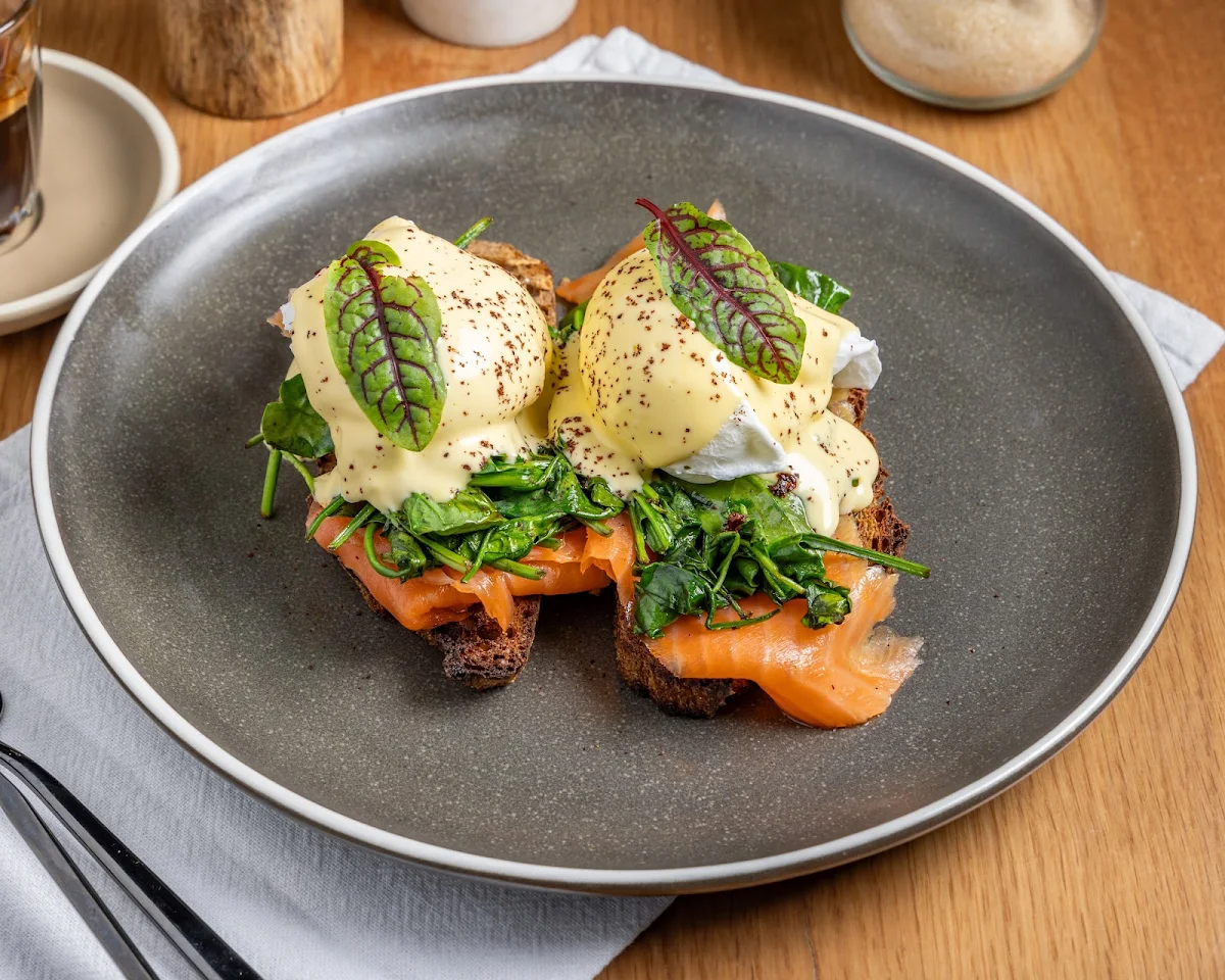Eggs Benedict V GFO, The Bungalow Petersham