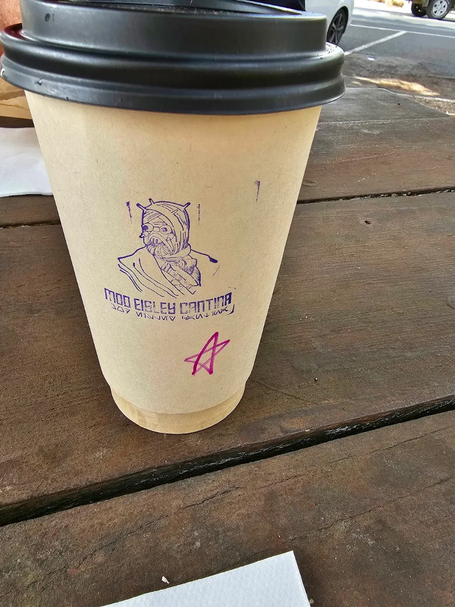 Coffee, Mod Eisley Cantina
