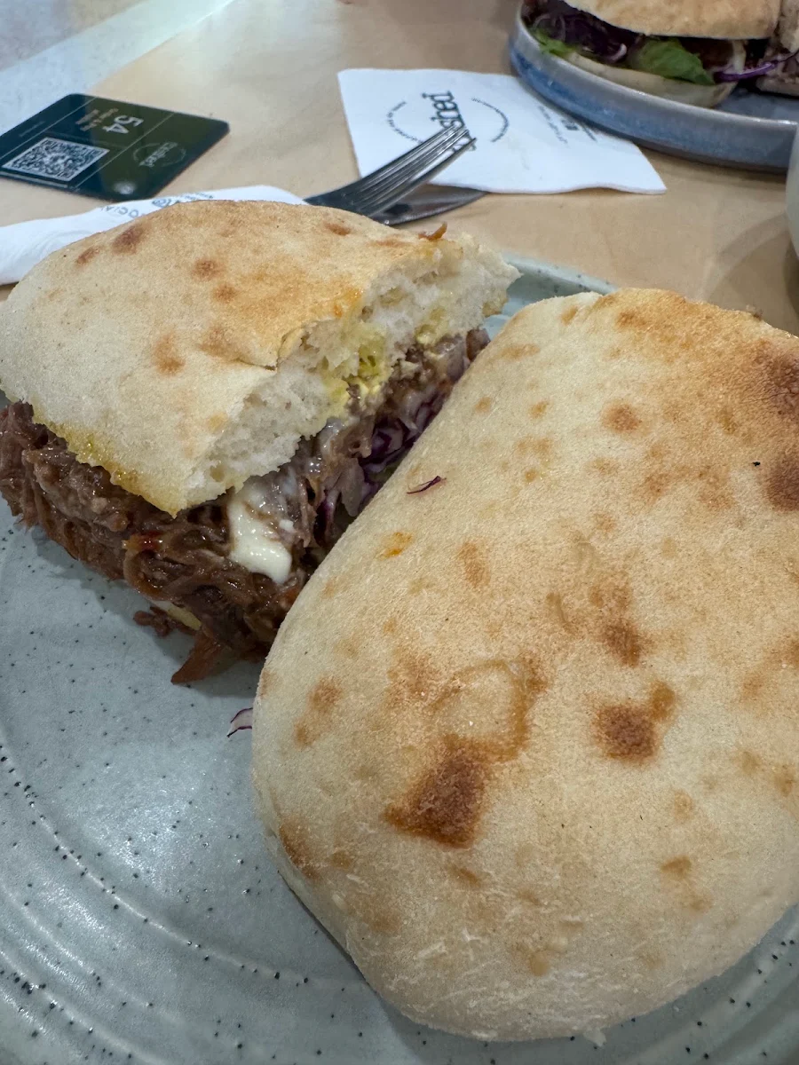 Pulled Beef Sandwich, The Shed Cafe - HomeCo. Castle Hill