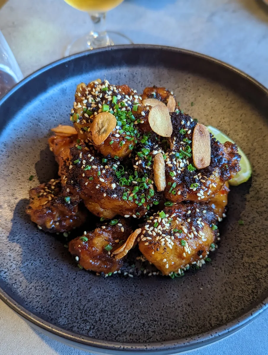 Tempura Cauliflower, Jacaranda Restaurant & Bar