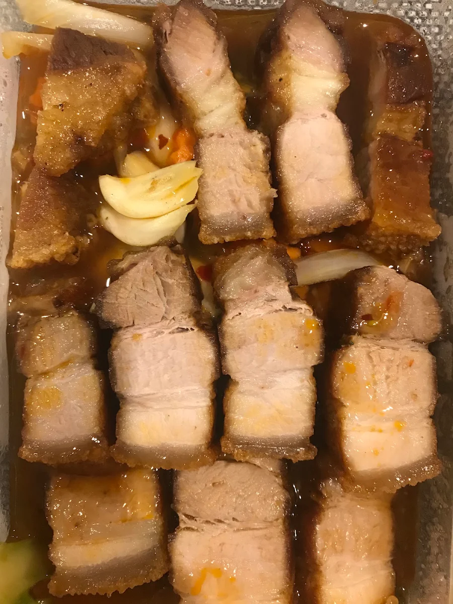 Crispy Pork, Smile Thai Cuisine