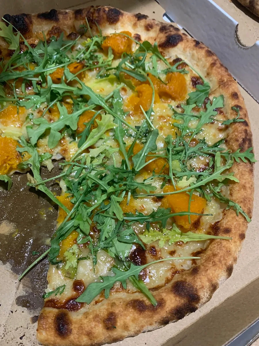 Pumpkin & Blue Cheese Pizza