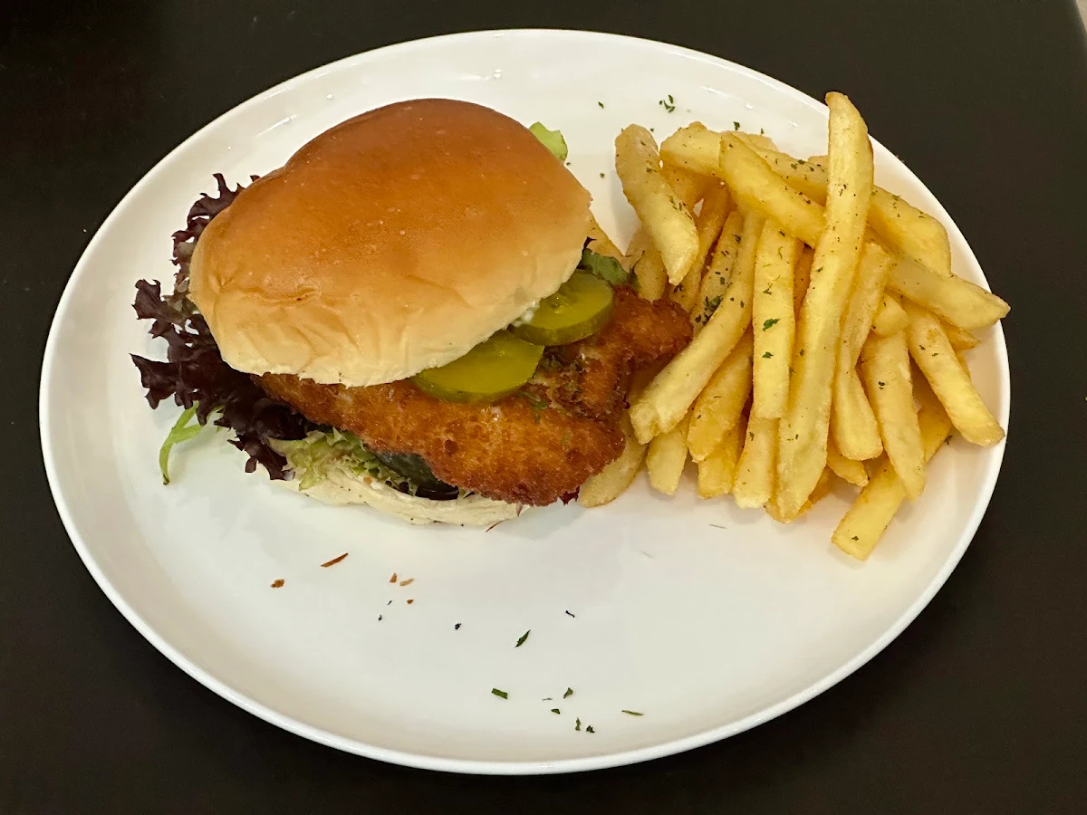 Chicken Schnitzel Burger