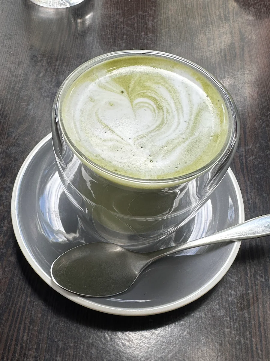 Matcha Latte, Mean Beanz Espresso