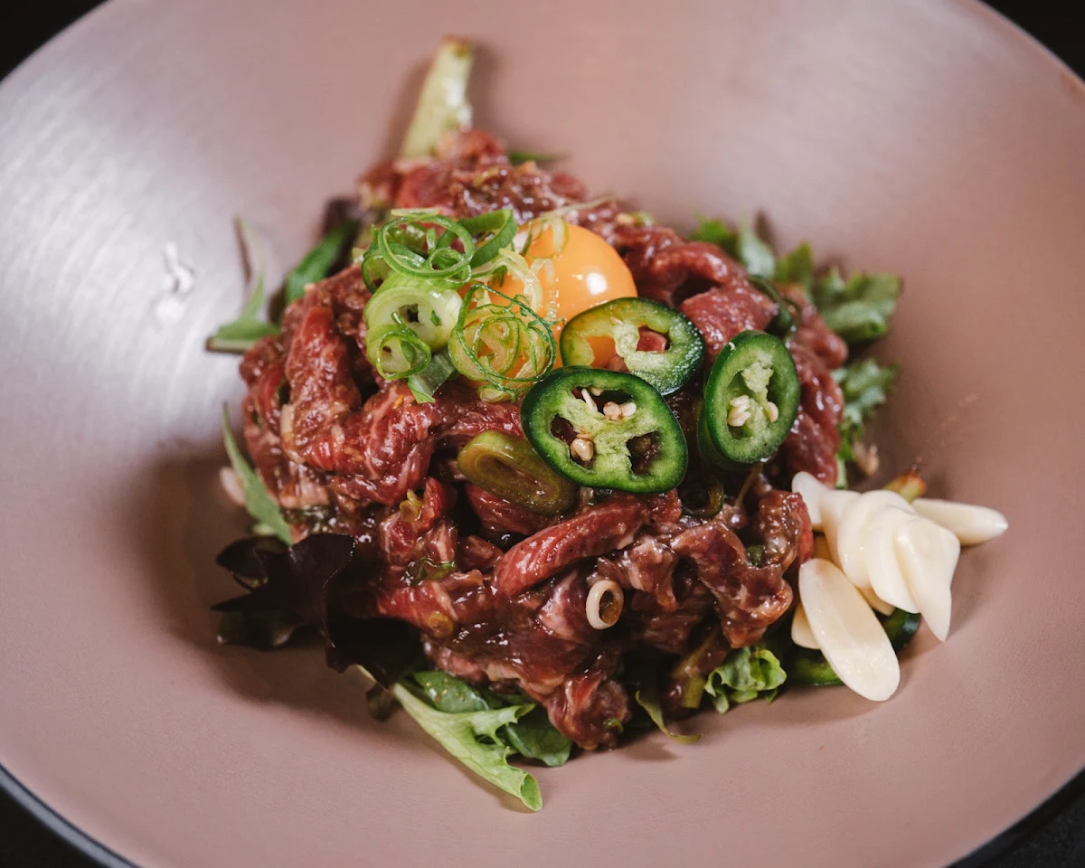 Raw Beef Bibimbap