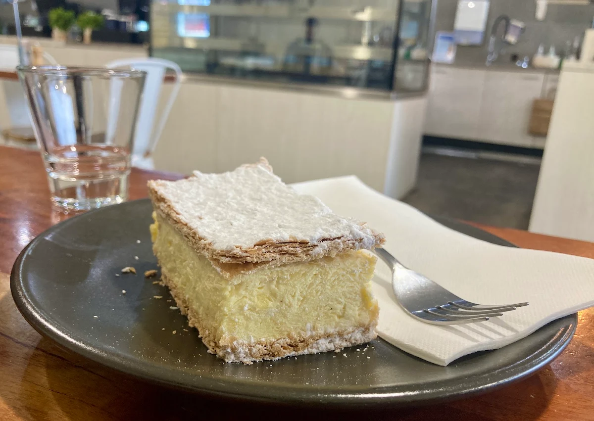 Vanilla Slice, Grey Matter Cafe Melton