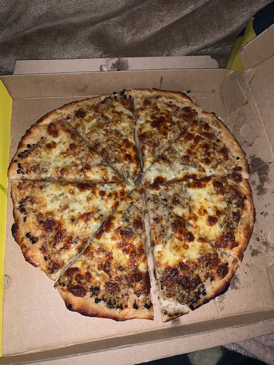 Cheese Pizza Bread, Maries Pizza Southport