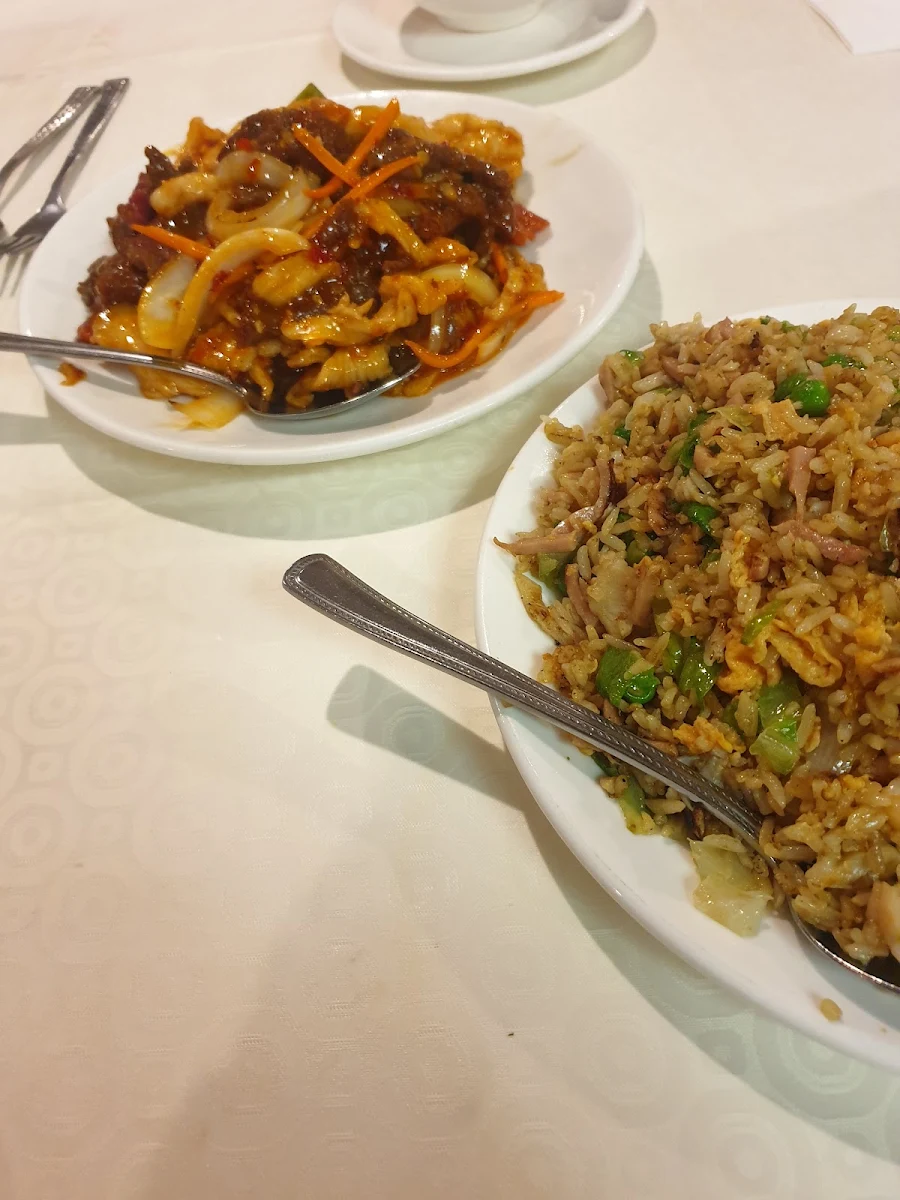 Combination Szechuan Chicken, Pink Diamond Chinese Restaurant