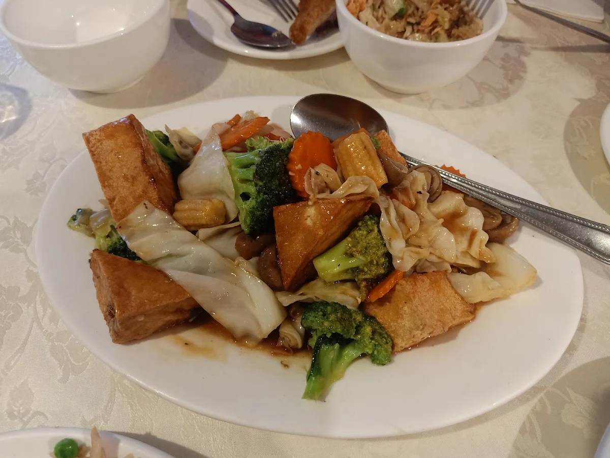 Tofu with Mixed Vegetables, Pink Diamond Chinese Restaurant
