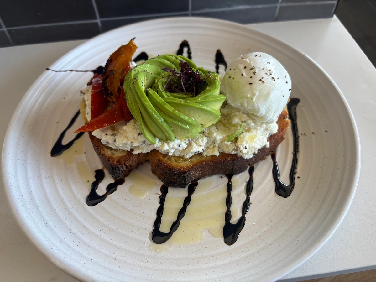 Smashed Avocado, Civic Heart Restaurant Bar and Cafe