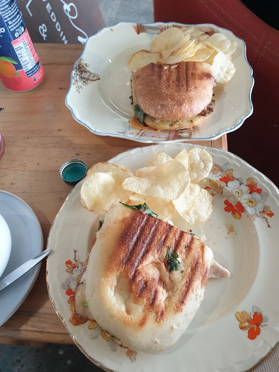 Smoked Chicken Pannini Mushroom Pannini
