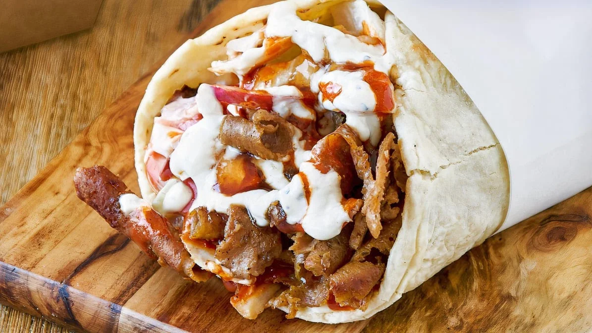 Kebab Combo One, Angie's Kebabs & Burgers ( Ascot vale , Halal )