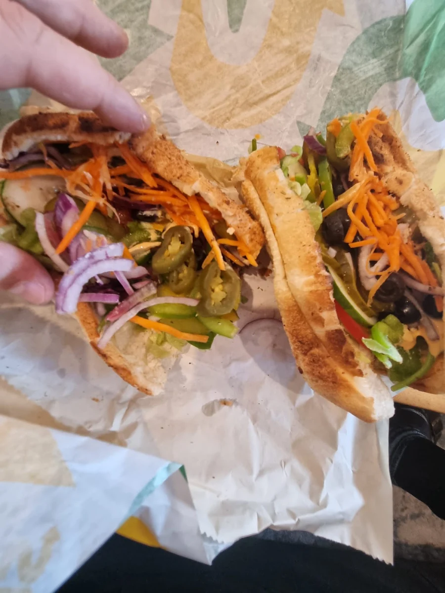 Veggie Delight, Subway Preston East
